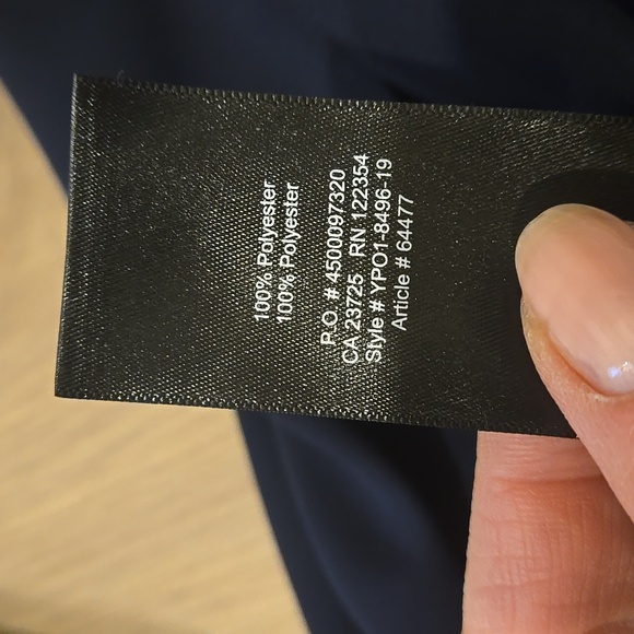 Aritzia Babaton Wallece Mini Dress In Navy Sz S - Picture 9 of 9